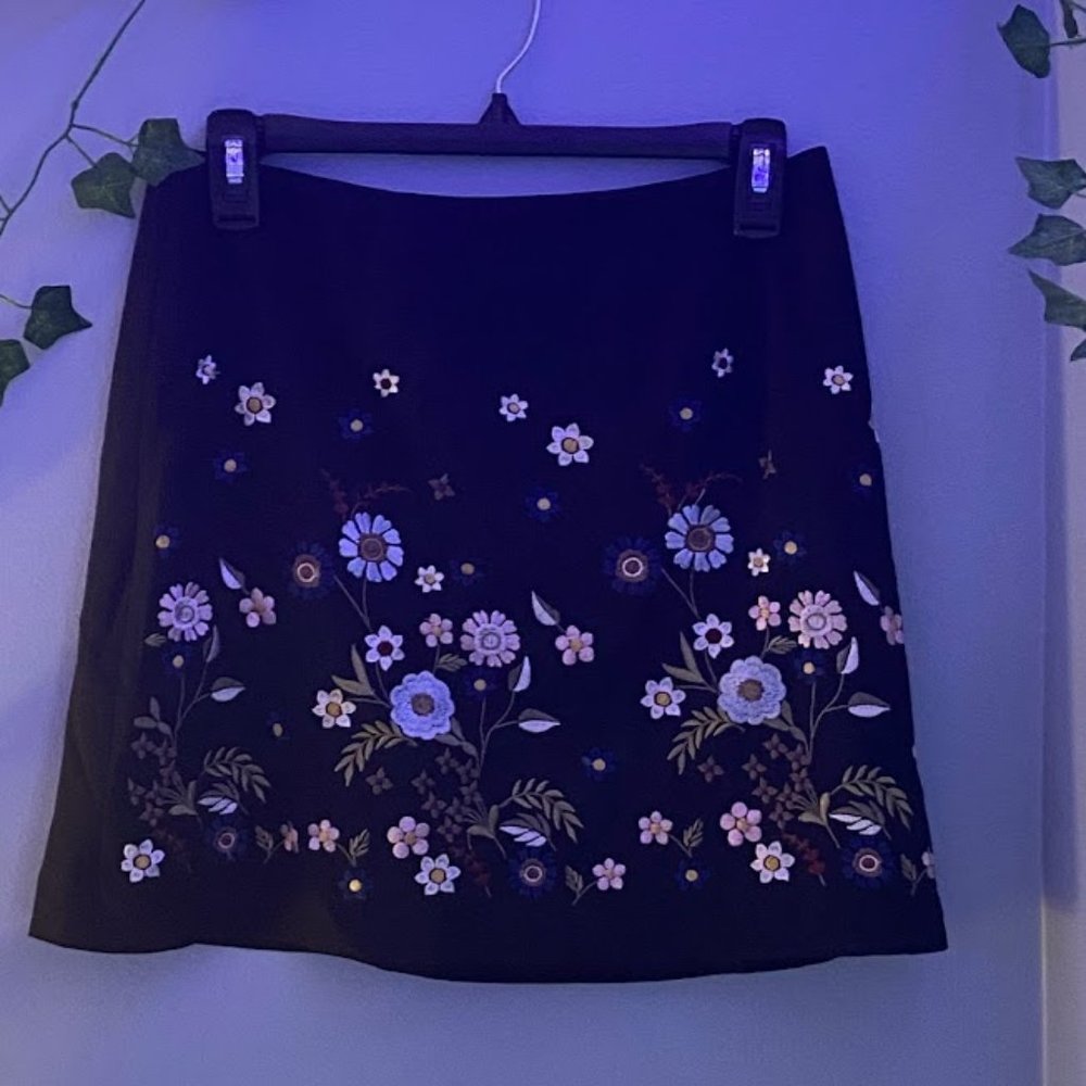 'OneHart' Black Miniskirt